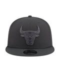 New Era Chicago Bulls Color Tonal Color Pack 2-Tone 9FIFTY Snapback-Hat-Charcoal product image 1, provided for visual