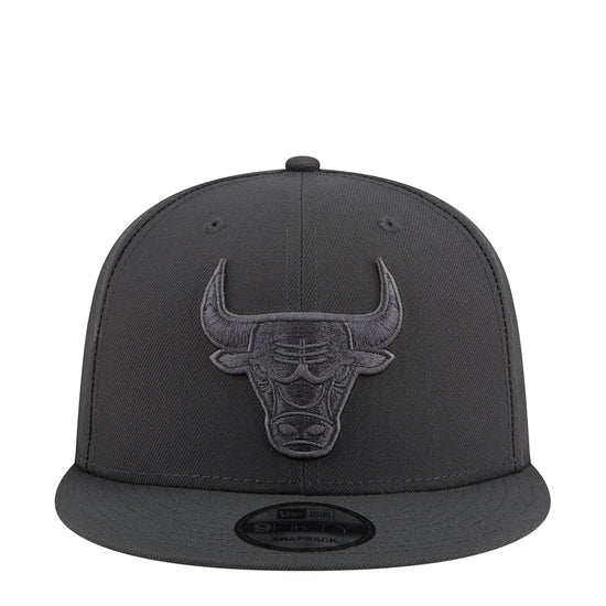 New Era Chicago Bulls Color Tonal Color Pack 2-Tone 9FIFTY Snapback-Hat-Charcoal product image 1, provided for visual