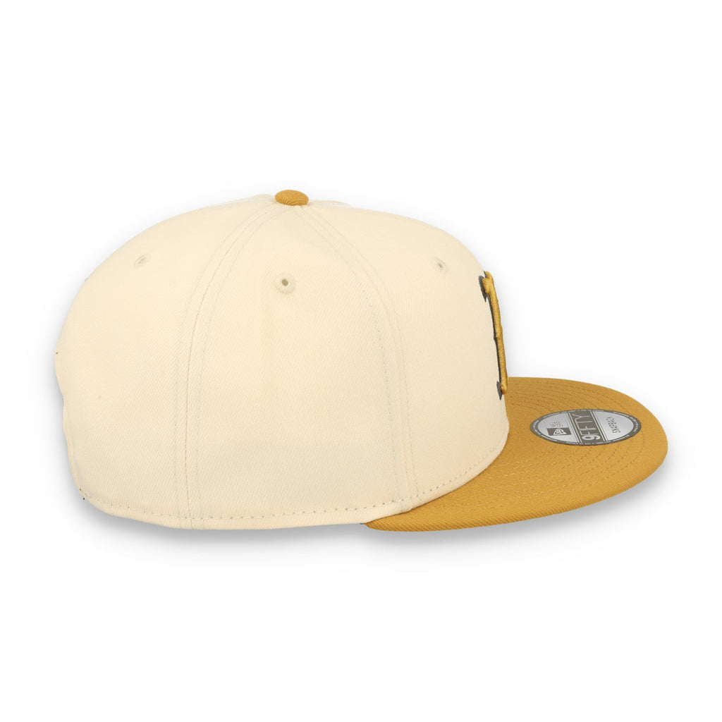 New Era Boston Red Sox 2-Tone 9FIFTY Snapback Hat-Beige /Bronze product image 4, provided for visual reference and product