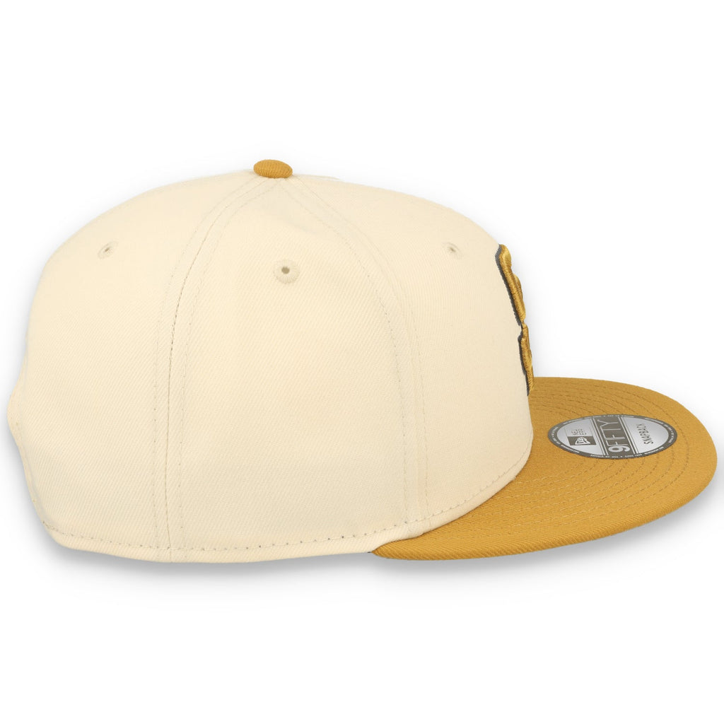 New Era San Diego Padres 2-Tone 9FIFTY Snapback Hat-Beige /Bronze product image 5, provided for visual reference and product