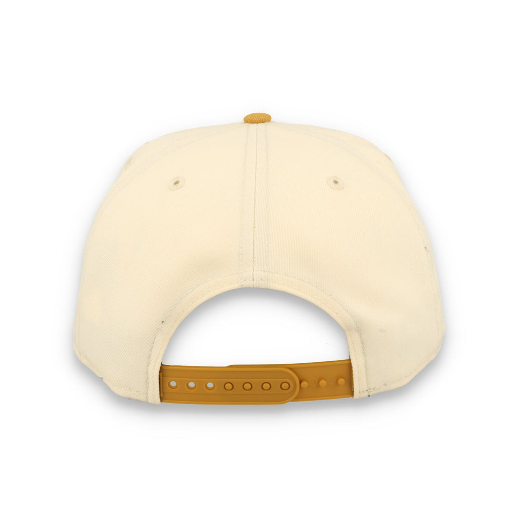 New Era Los Angeles Dodgers 2-Tone 9FIFTY Snapback Hat-Beige/Bronze product image 6, provided for visual reference and