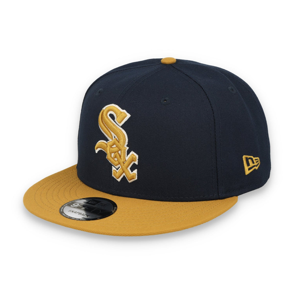 New Era Chicago White Sox 2-Tone 9FIFTY Snapback Hat-Royal /Bronze product image 2, provided for visual reference and