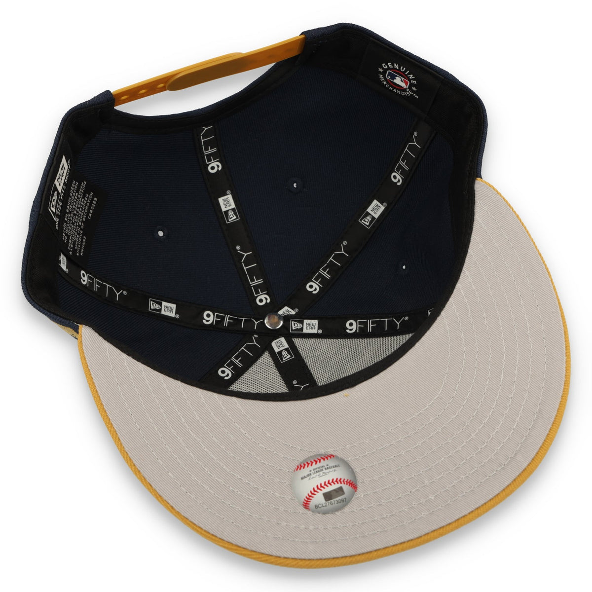New Era Chicago White Sox 2-Tone 9FIFTY Snapback Hat-Royal /Bronze product image 7, provided for visual reference and