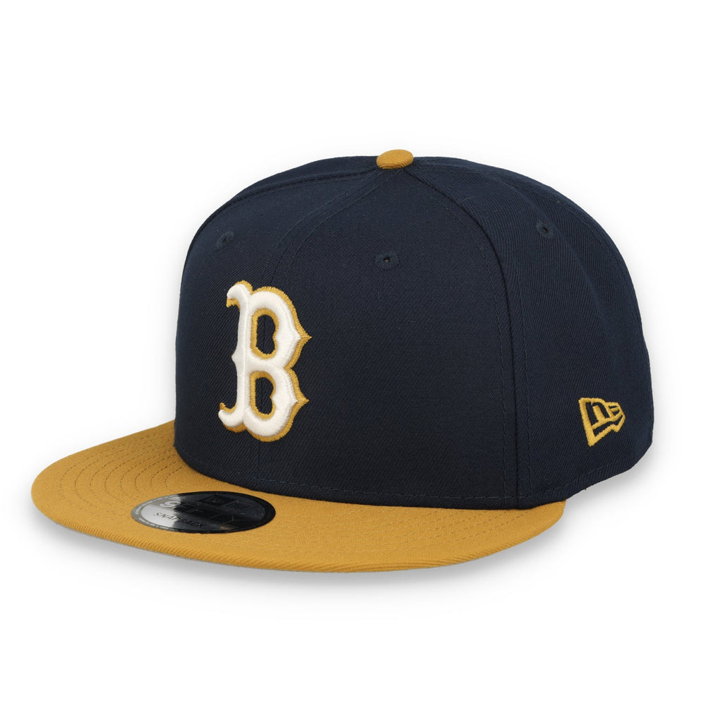 New Era Boston Red Sox 2-Tone 9FIFTY Snapback Hat-Royal /Bronze product image 2, provided for visual reference and product