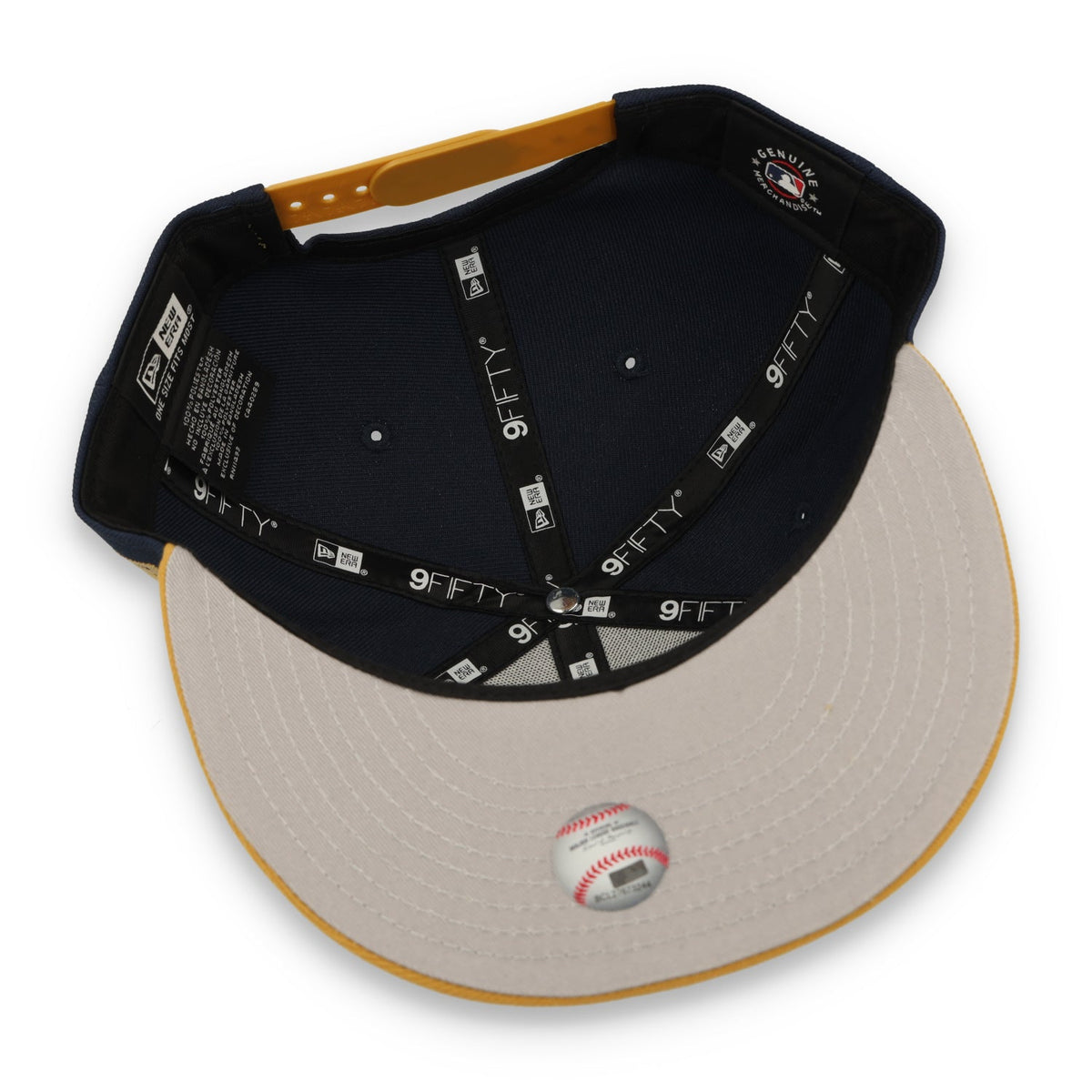 New Era Boston Red Sox 2-Tone 9FIFTY Snapback Hat-Royal /Bronze product image 7, provided for visual reference and product