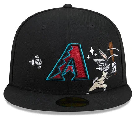 New Era Arizona Diamondbacks Bugs Bunny Swing 59FIFTY Fitted Hat product image 1, provided for visual reference and product