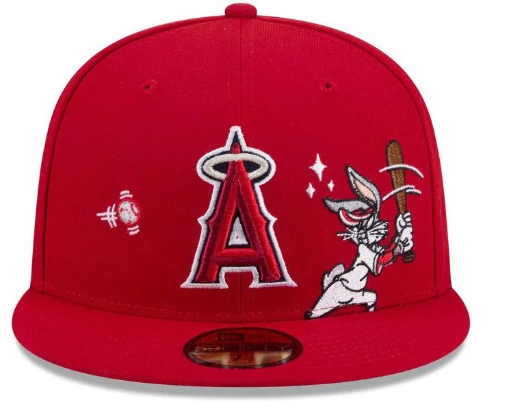 New Era Los Angeles Angels Bugs Bunny Swing 59FIFTY Fitted Hat product image 1, provided for visual reference and product