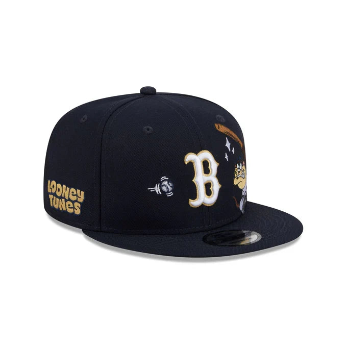 New Era Boston Red Sox Tasmanian Devil 9FIFTY Snapback Hat product image 3, provided for visual reference and product detail