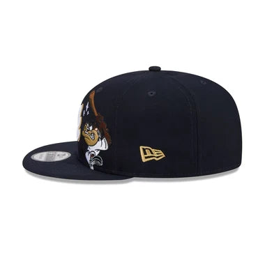New Era Atlanta Braves Tasmanian Devil 9FIFTY Snapback Hat product image 4, provided for visual reference and product detail