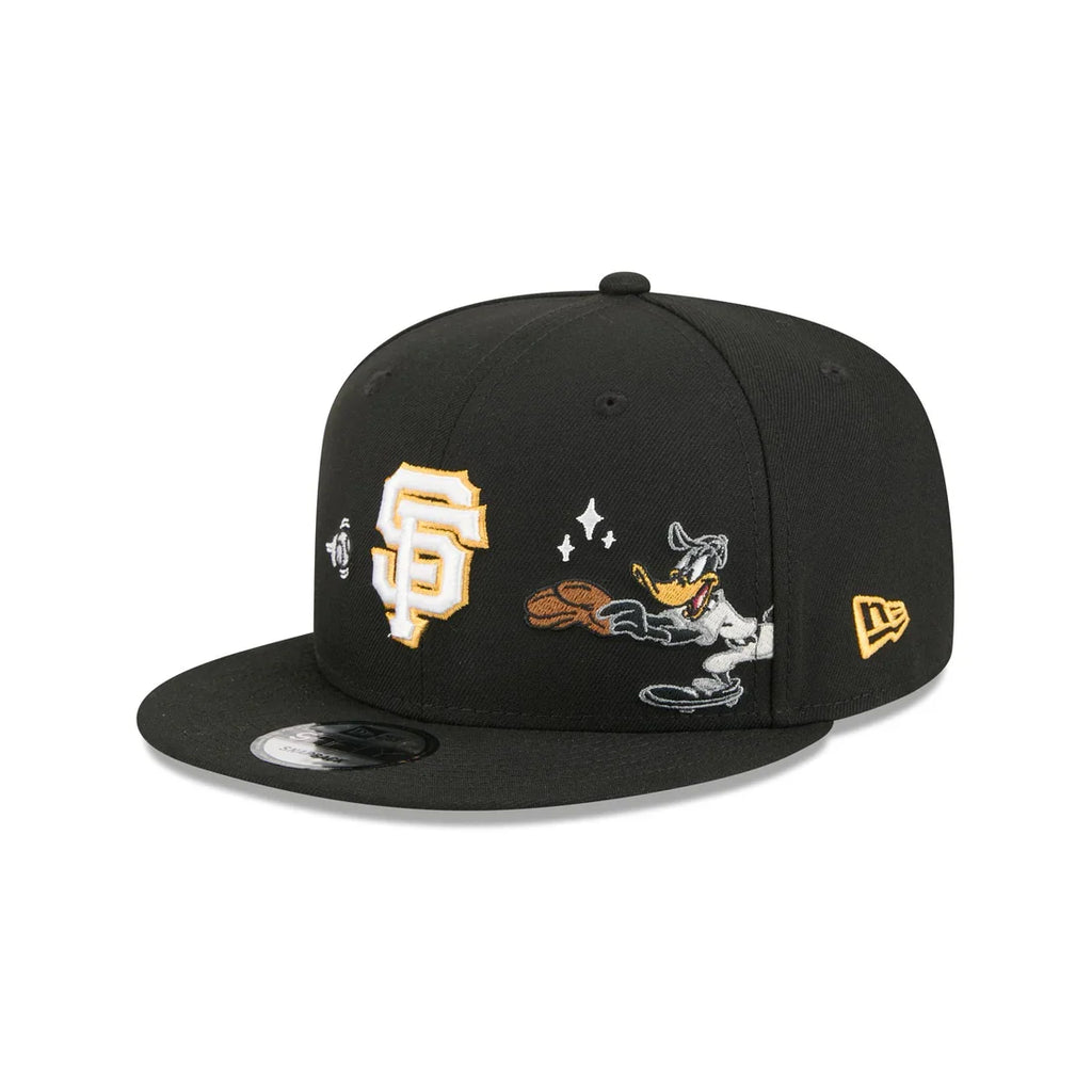 New Era San Francisco Giants Daffy Duck 9FIFTY Snapback Hat-Black product image 2, provided for visual reference and product