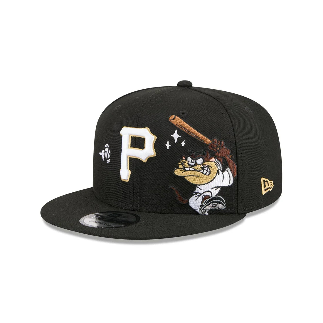 New Era Pittsburgh Pirates Tasmanian Devil 9FIFTY Snapback Hat product image 2, provided for visual reference and product