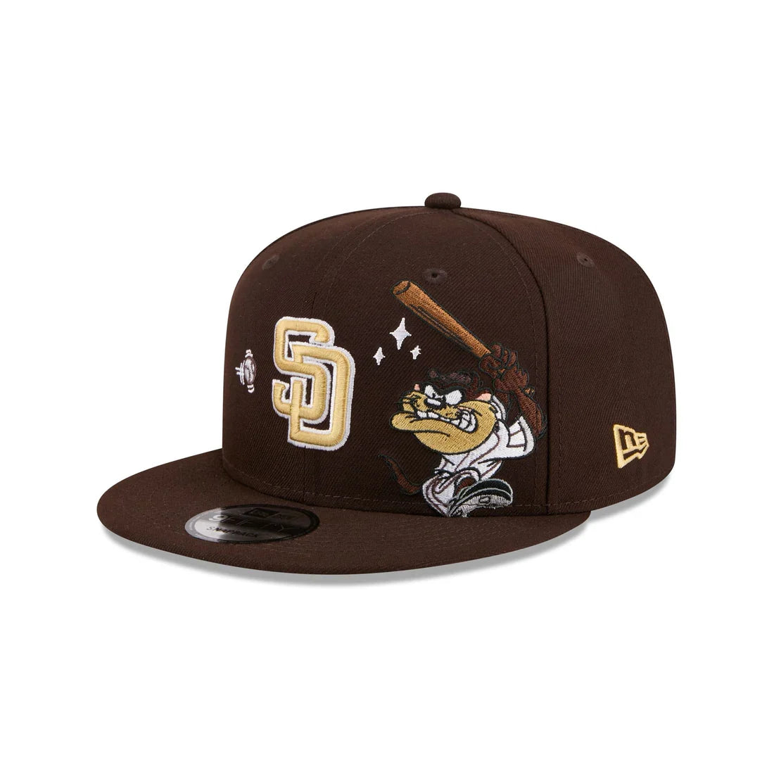 New Era San Diego Padres Tasmanian Devil 9FIFTY Snapback Hat product image 2, provided for visual reference and product