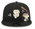 New Era San Francisco Giants Tasmanian Devil 9FIFTY Snapback Hat product image 1, provided for visual reference and product