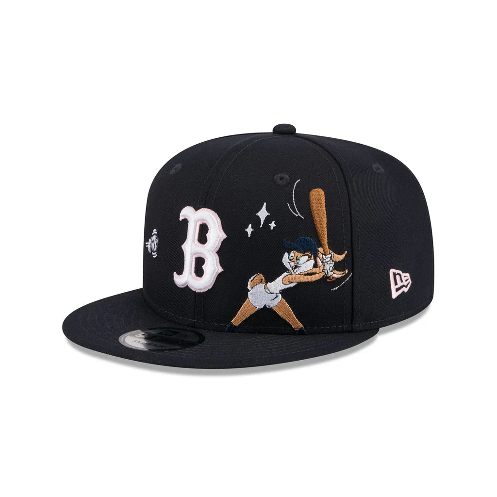New Era Boston Red Sox Lola Bunny 9FIFTY Snapback Hat product image 2, provided for visual reference and product detail