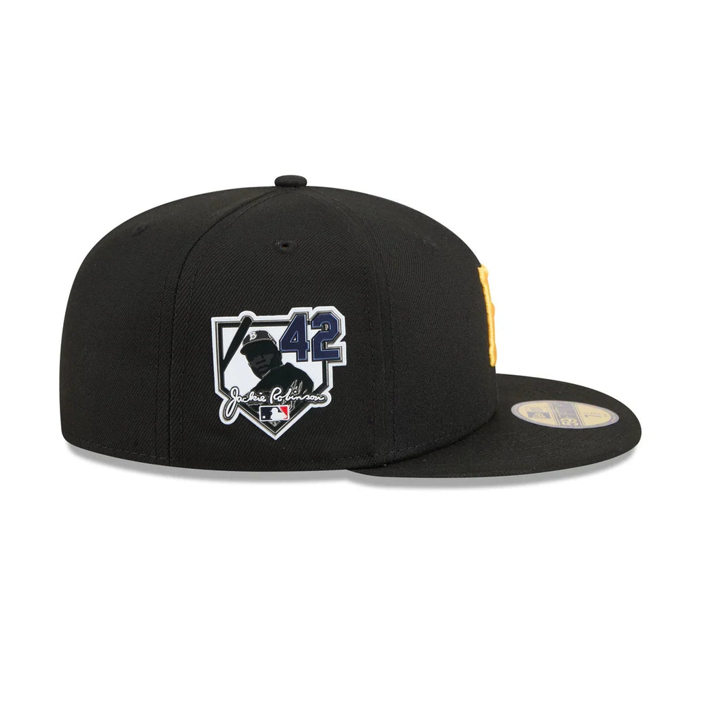 New Era Pittsburgh Pirates Jackie Robinson Day 2026 59FIFTY Fitted - Black product image 4, provided for visual reference