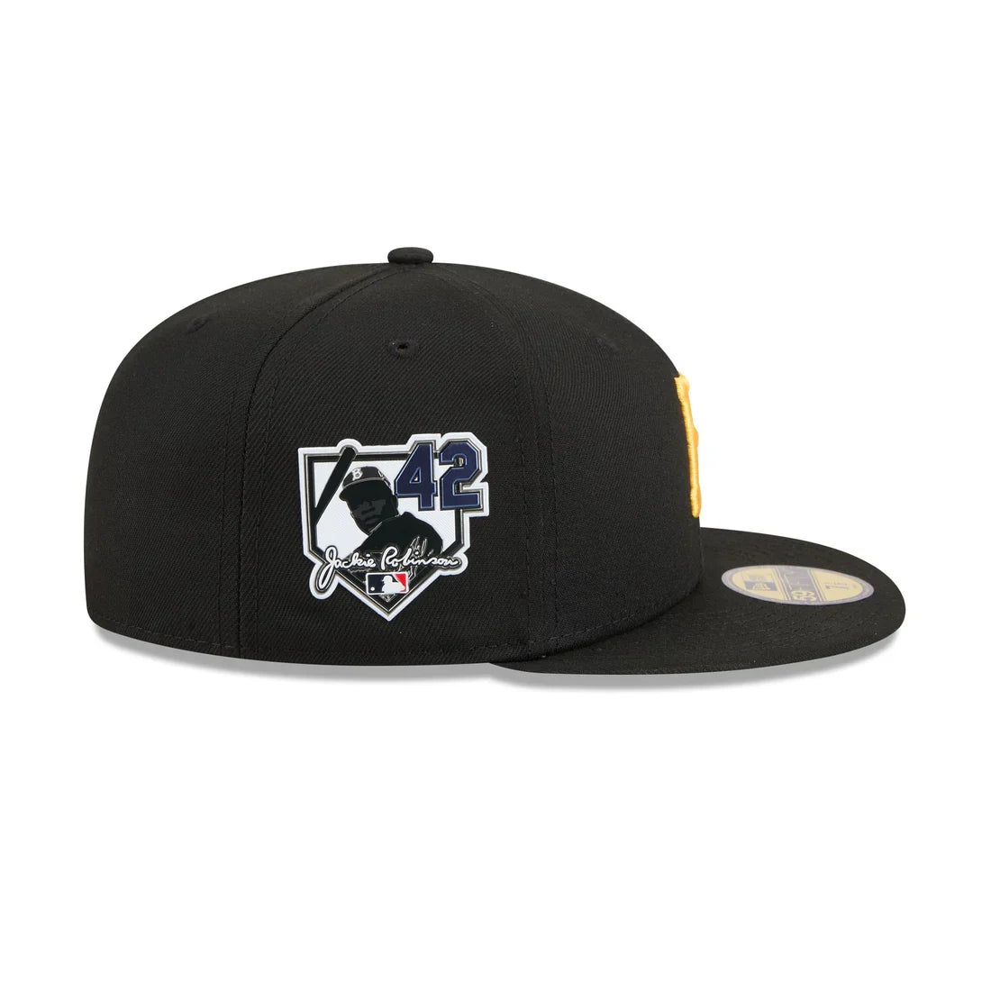 New Era Pittsburgh Pirates Jackie Robinson Day 2026 59FIFTY Fitted - Black product image 4, provided for visual reference