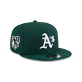 New Era Athletics Jackie Robinson 2026 9FIFTY Snapback Hat- Green product image 1, provided for visual reference and product