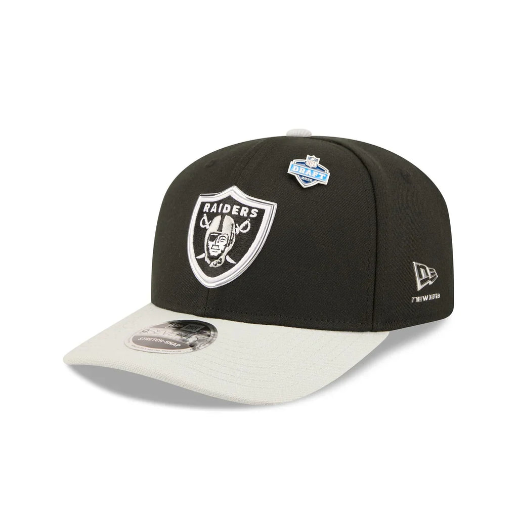 New Era Las Vegas Raiders 2026 NFL 9SEVENTY Snapback Hat product image 1, provided for visual reference and product detail