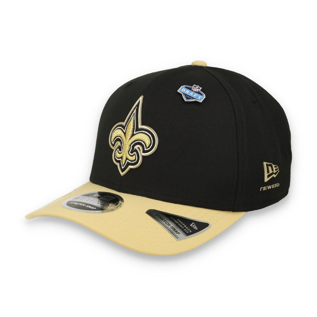 New Era New Orleans Saints 2026 NFL Draft 9SEVENTY Stretch-Snap Hat - OTC product image 1, provided for visual reference and