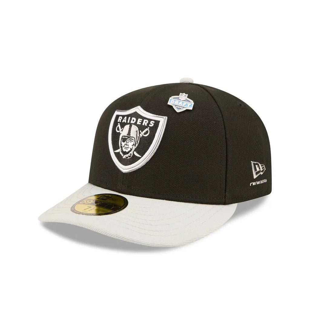 New Era Las Vegas Raiders 2026 NFL Draft 59FIFTY Fitted Hat product image 2, provided for visual reference and product