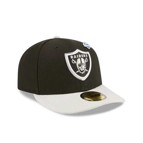 New Era Las Vegas Raiders 2026 NFL Draft 59FIFTY Fitted Hat product image 1, provided for visual reference and product