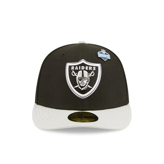 New Era Las Vegas Raiders 2026 NFL Draft 59FIFTY Fitted Hat product image 3, provided for visual reference and product