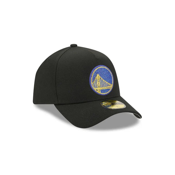 New Era Golden State Warriors Draft 59FORTY A-Frame Fitted Hat product image 2, provided for visual reference and product