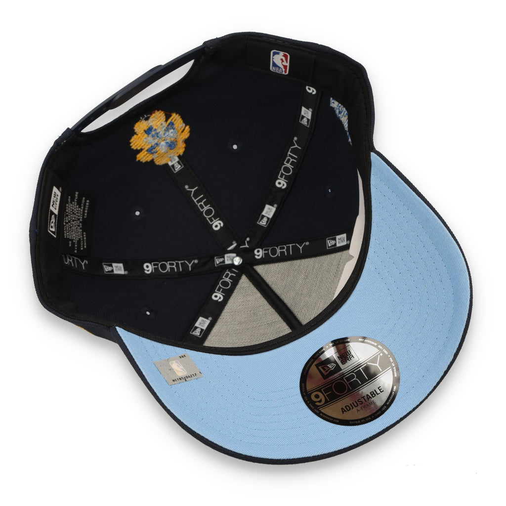 New Era Golden State Warriors 2026 Day of the Dead 9FORTY A-Frame Snapback - Navy product image 7, provided for visual