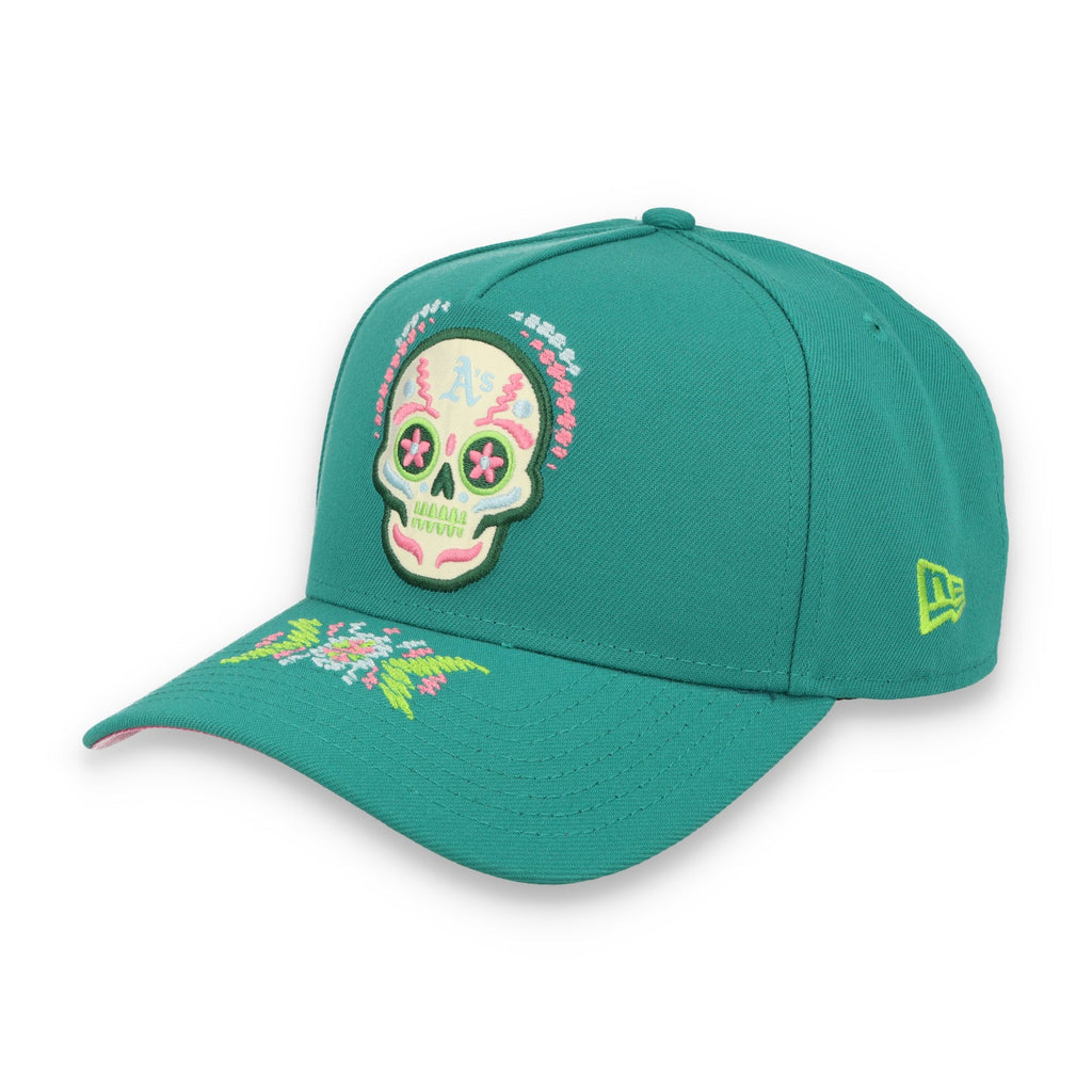 New Era Athletics 2026 Day of the Dead 9FORTY A-Frame Snapback product image 2, provided for visual reference and product