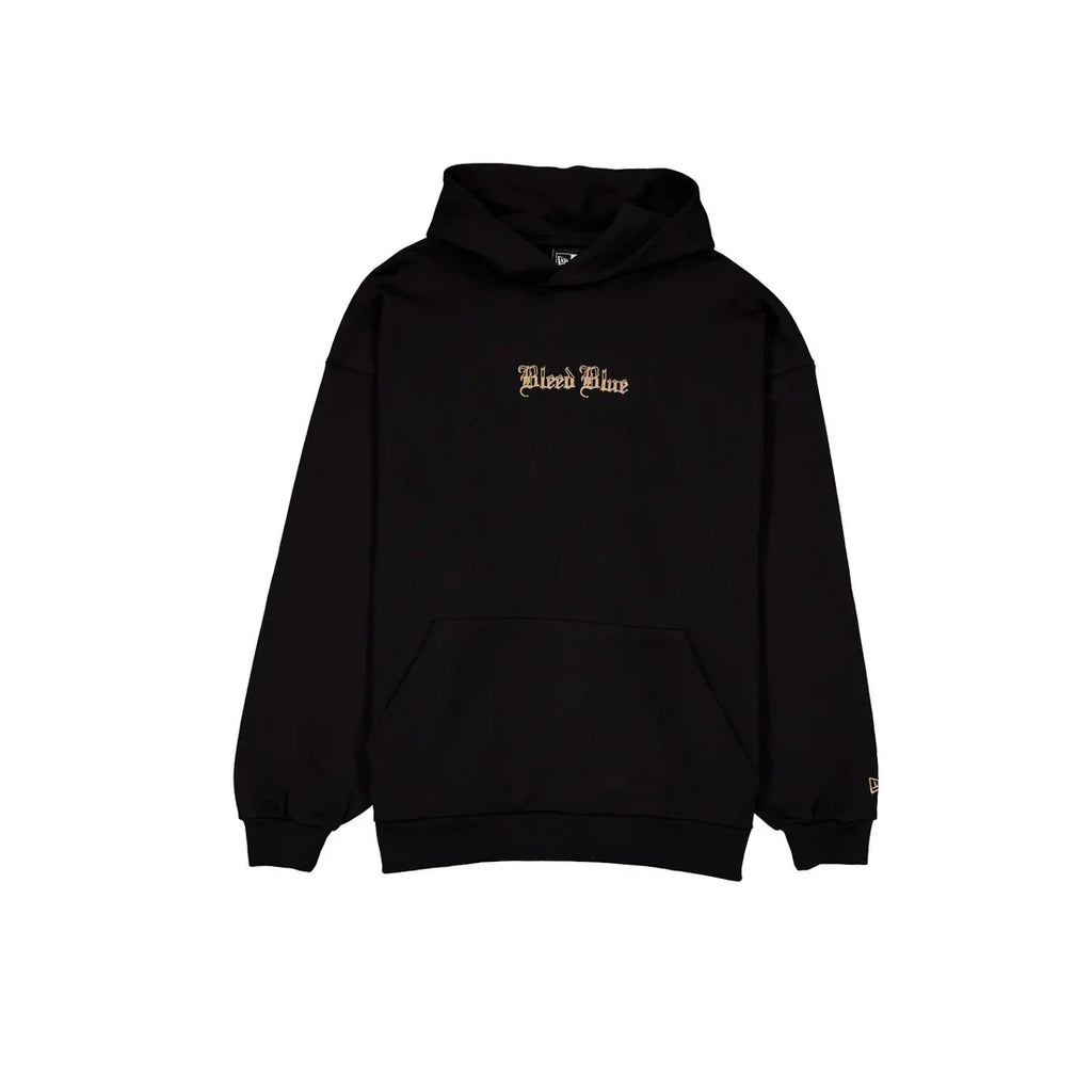 New Era Los Angeles Dodgers Gothic Lettering Black Hoodie product image 1, provided for visual reference and product detail