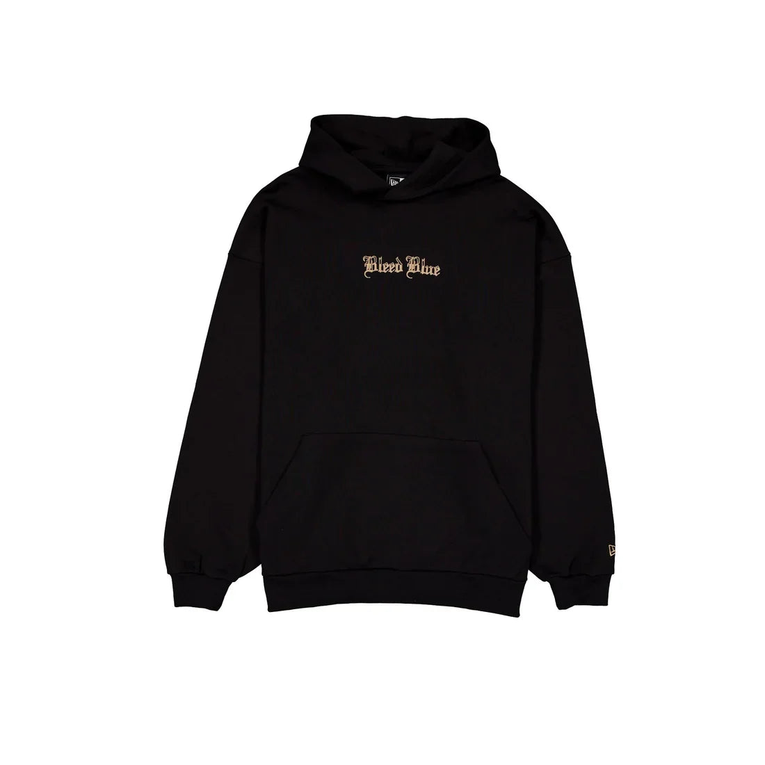 New Era Los Angeles Dodgers Gothic Lettering Black Hoodie product image 1, provided for visual reference and product detail
