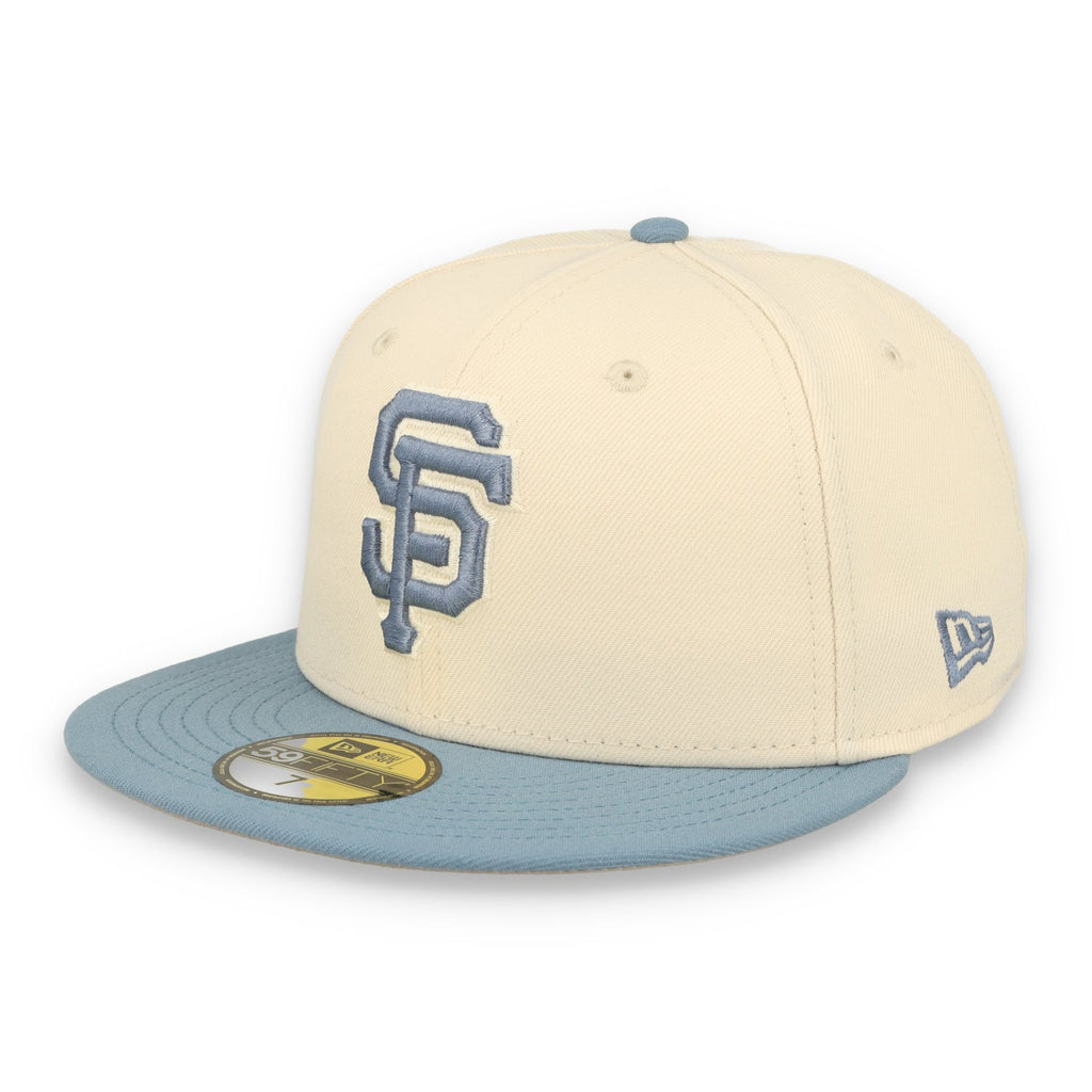 New Era San Francisco Giants 2-Tone Color Pack 59FIFTY Fitted Hat - Cream/Baby Blue product image 1, provided for visual