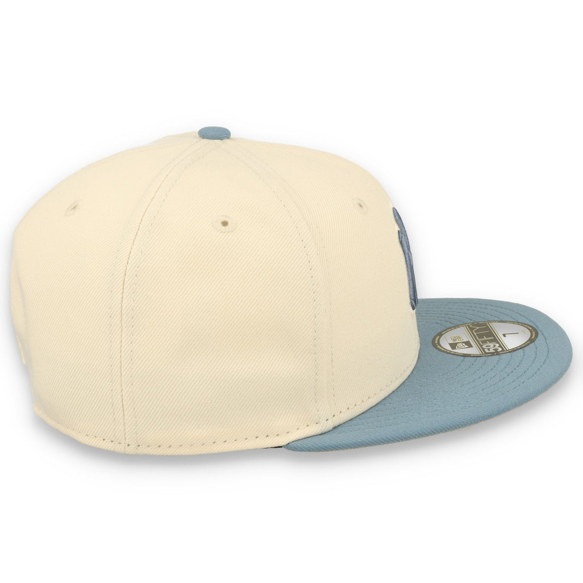 New Era New York Yankees 2-Tone Color Pack 59FIFTY Fitted Hat - Cream/Baby Blue product image 5, provided for visual