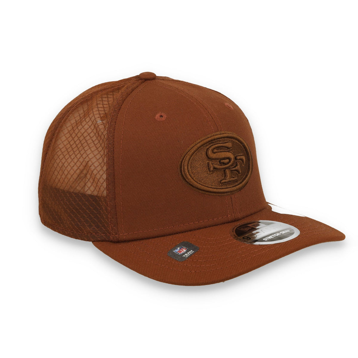 New Era San Francisco 49ers Color Pack 9SEVENTY Stretch-Snap Hat - DAU product image 2, provided for visual reference and