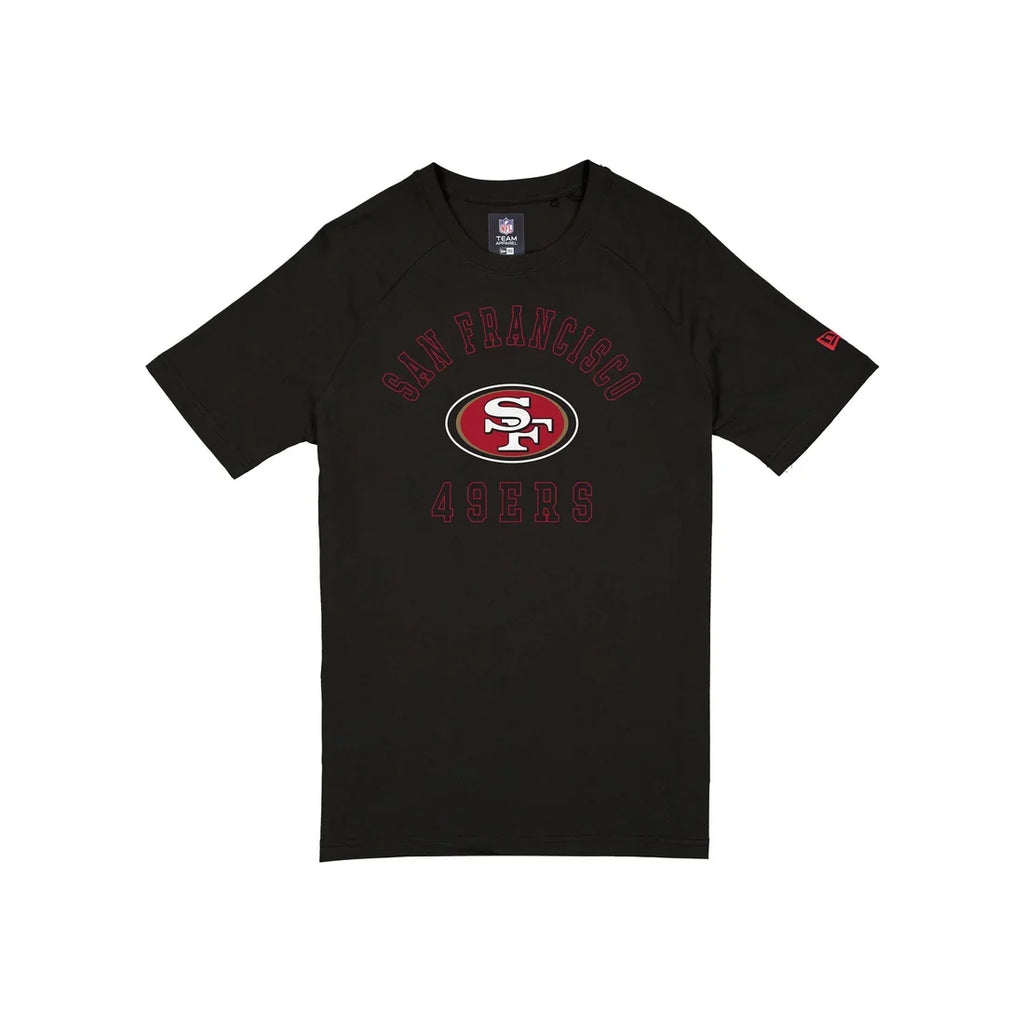 New Era Men San Francisco 49ers T-Shirt - Black product image 1, provided for visual reference and product detail review