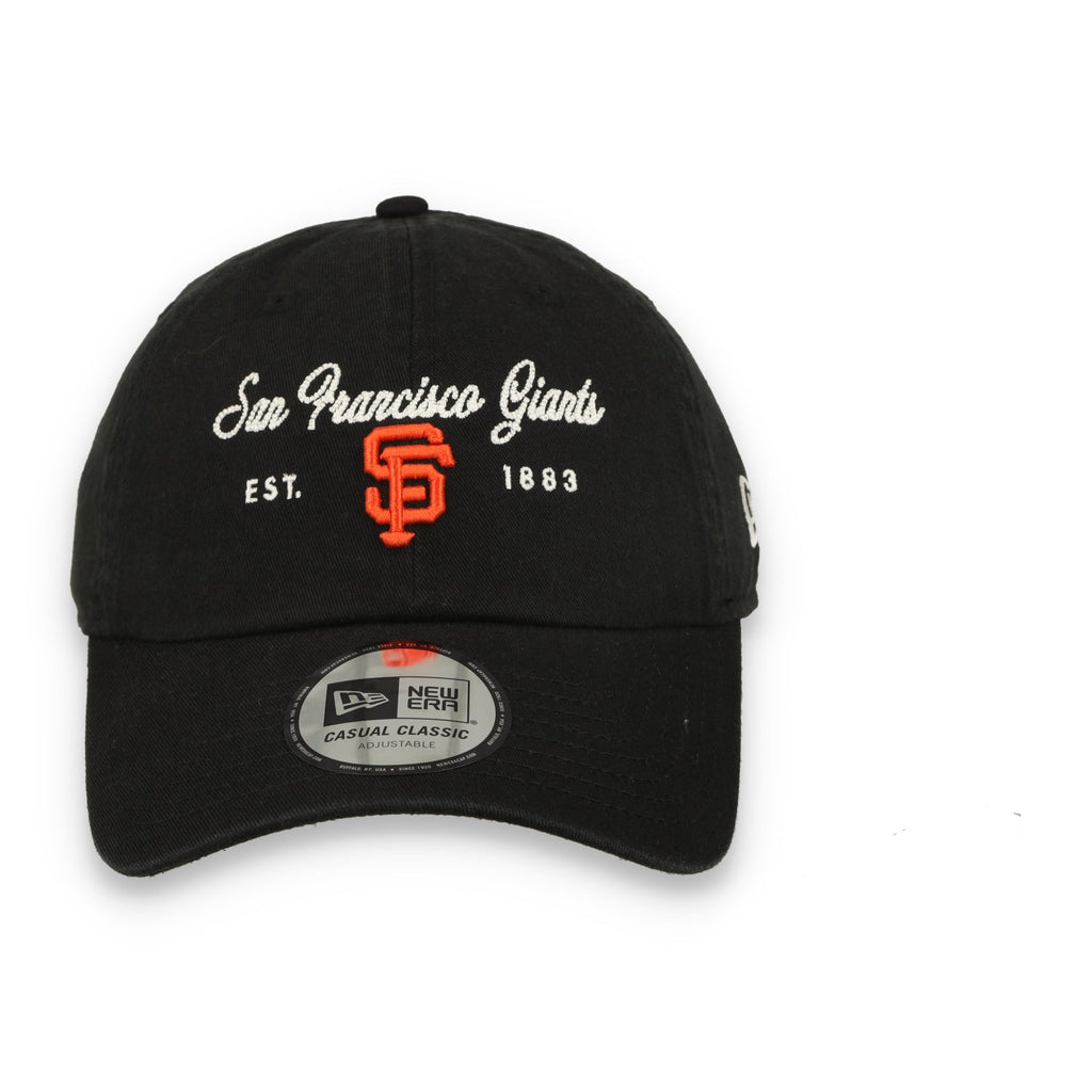New Era Women San Francisco Giants Script Casual Classic Adjustable Hat - OTC product image 3, provided for visual reference