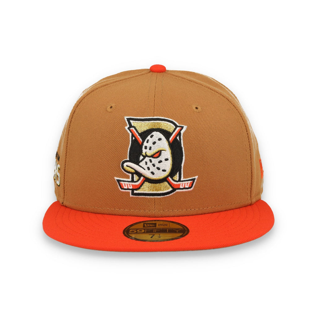 New Era Anaheim Ducks Deceptor Bronze 59FIFTY Fitted product image 3, provided for visual reference and product detail review