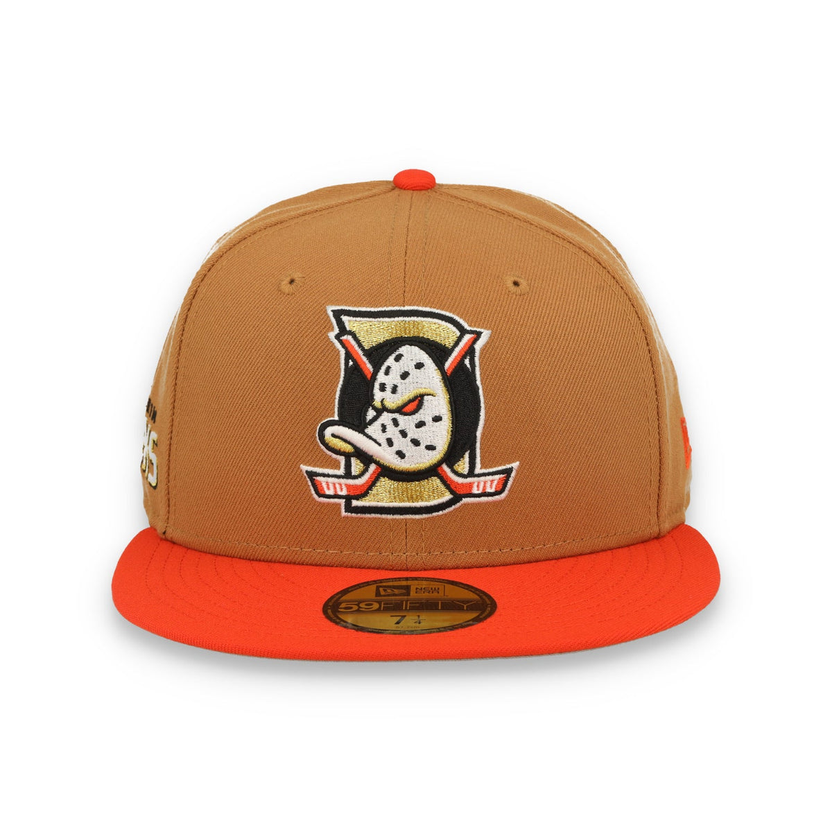 New Era Anaheim Ducks Deceptor Bronze 59FIFTY Fitted product image 3, provided for visual reference and product detail review