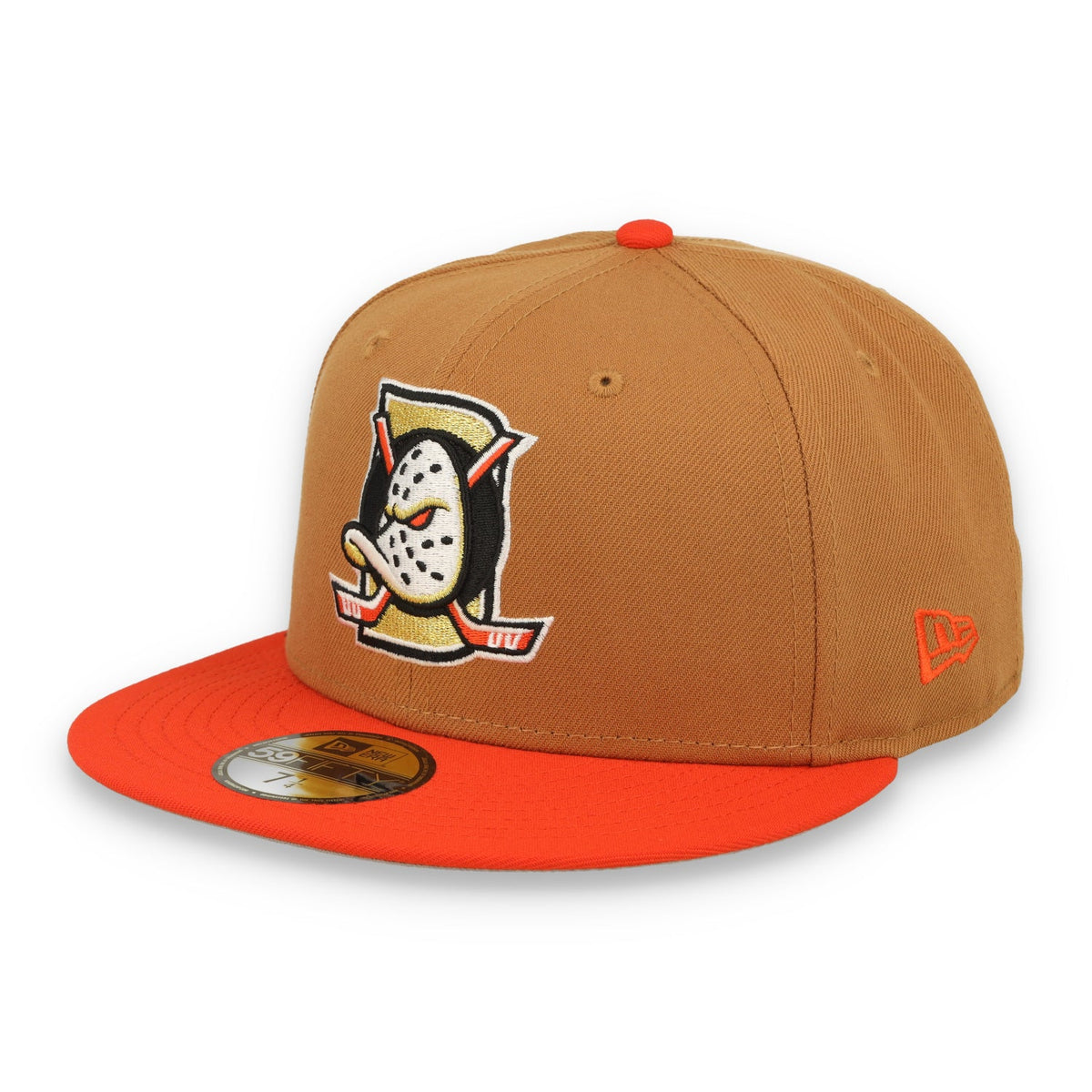 New Era Anaheim Ducks Deceptor Bronze 59FIFTY Fitted product image 2, provided for visual reference and product detail review