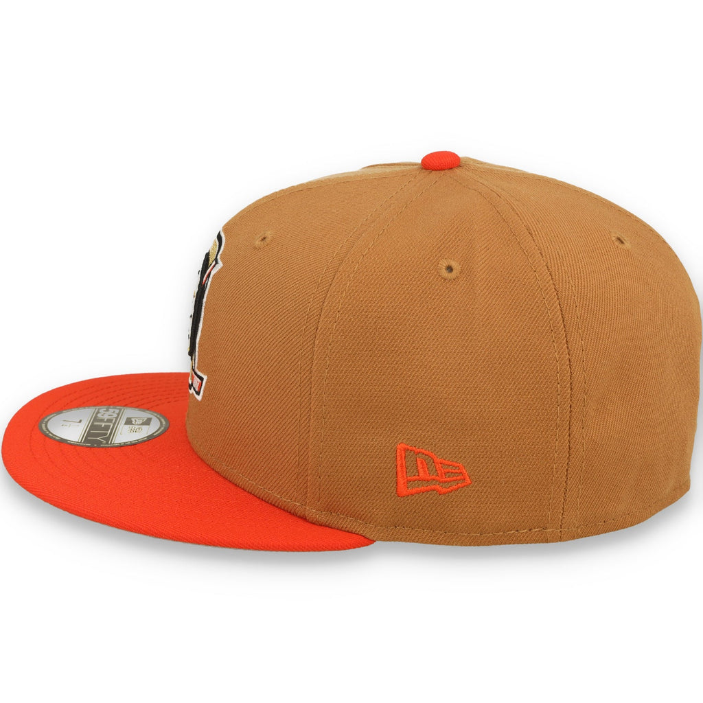 New Era Anaheim Ducks Deceptor Bronze 59FIFTY Fitted product image 5, provided for visual reference and product detail review