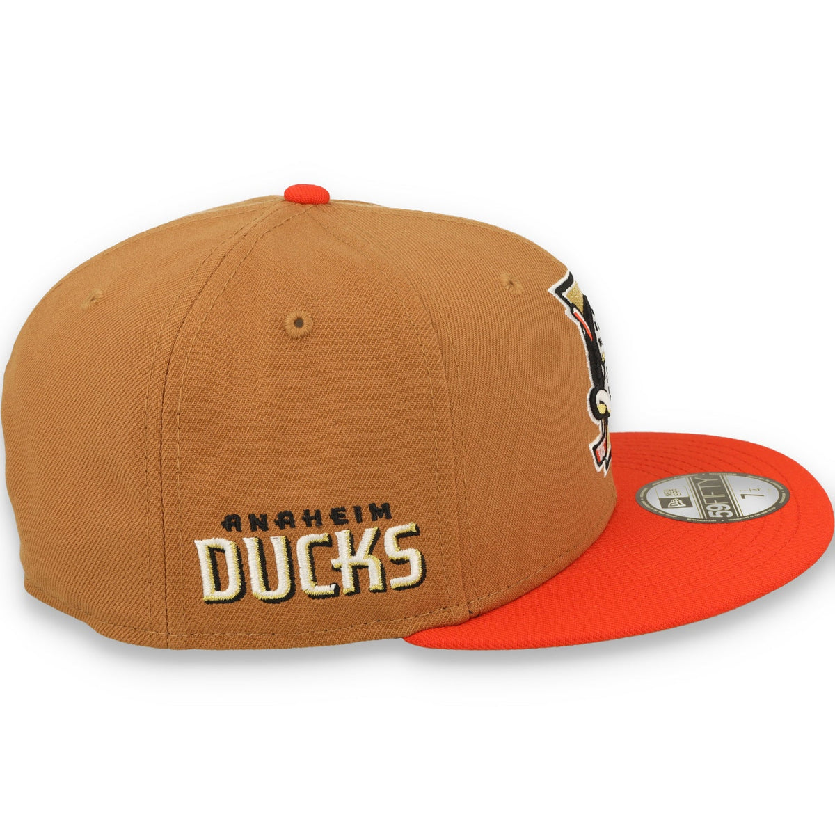 New Era Anaheim Ducks Deceptor Bronze 59FIFTY Fitted product image 4, provided for visual reference and product detail review