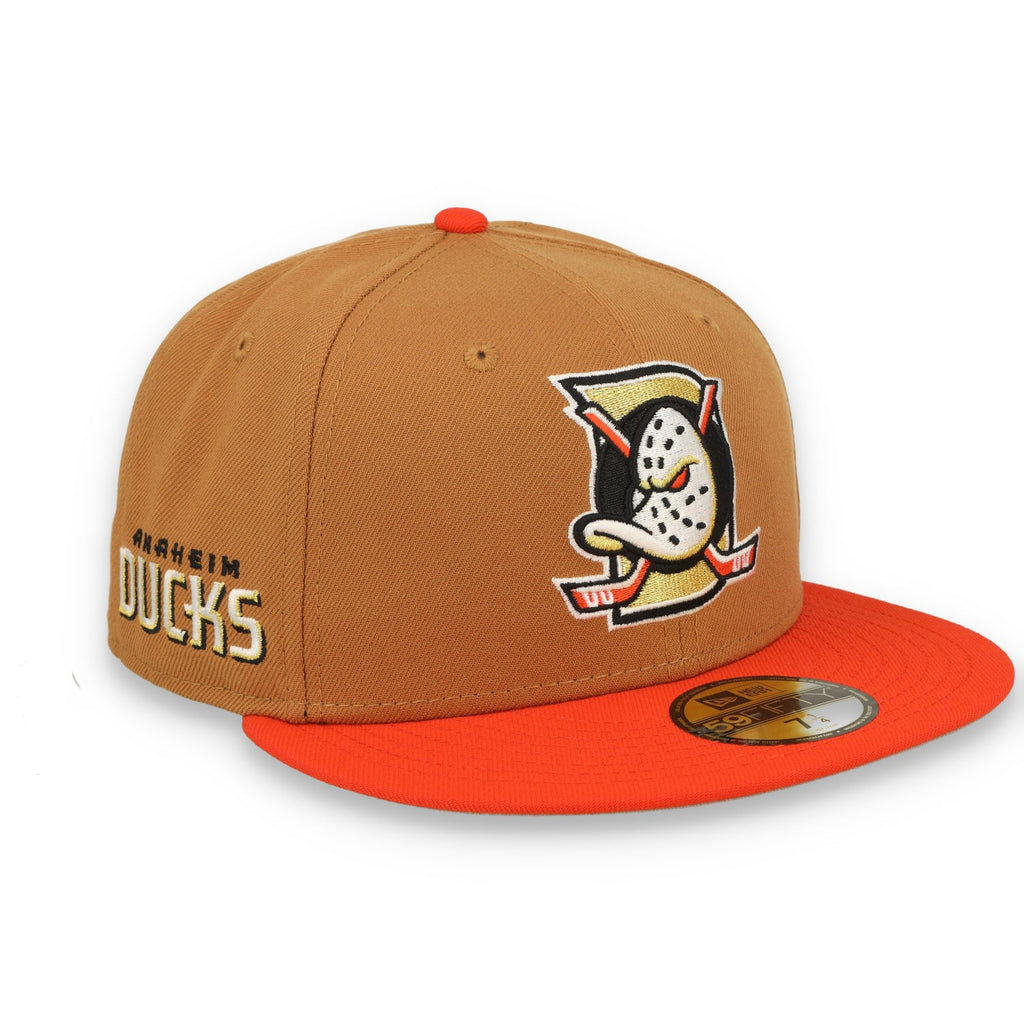 New Era Anaheim Ducks Deceptor Bronze 59FIFTY Fitted product image 1, provided for visual reference and product detail review