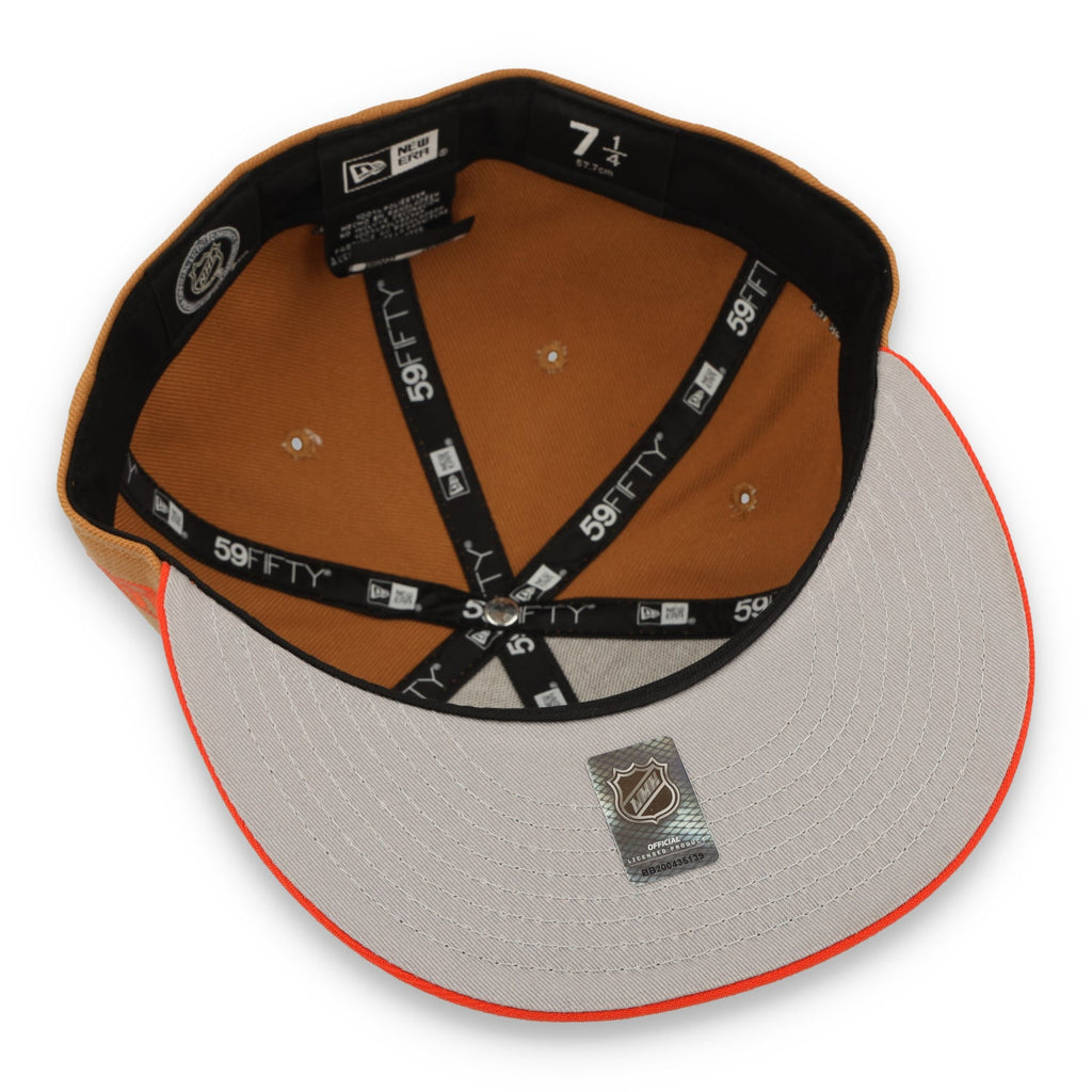 New Era Anaheim Ducks Deceptor Bronze 59FIFTY Fitted product image 7, provided for visual reference and product detail review