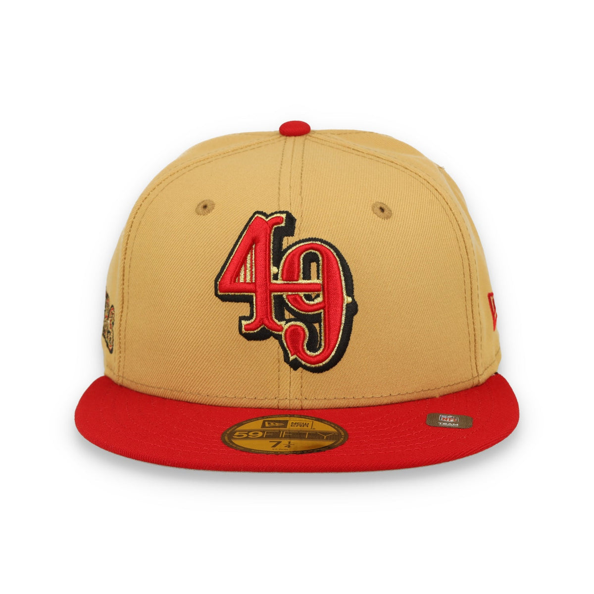 New Era San Francisco 49ers Deceptor Bronze 59FIFTY Fitted Hat product image 3, provided for visual reference and product