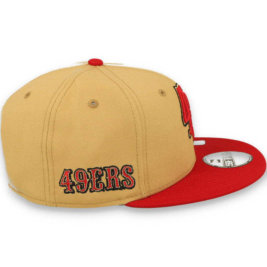 New Era San Francisco 49ers Deceptor Bronze 59FIFTY Fitted Hat product image 4, provided for visual reference and product