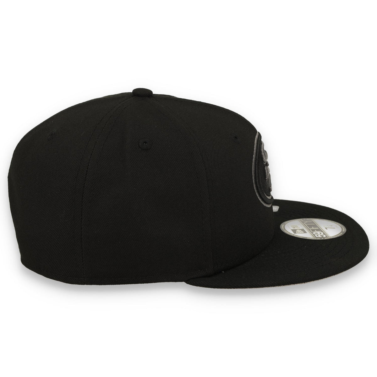 New Era San Francisco Side Script 59FIFTY Fitted Hat-Black product image 5, provided for visual reference and product detail