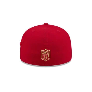 New Era San Francisco Side Script 59FIFTY Fitted Hat-Scarlet product image 5, provided for visual reference and product
