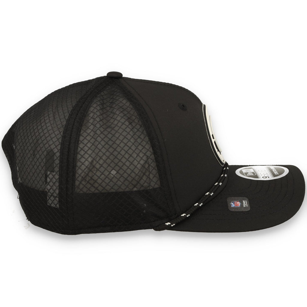 New Era Las Vegas Raiders Game 9SEVENTY Trucker Stretch-Snap Adjustable Hat product image 5, provided for visual reference