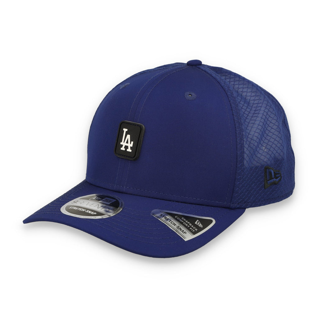 New Era Los Angeles Dodgers Micro Badge 9SEVENTY Stretch-Snap Hat product image 3, provided for visual reference and product
