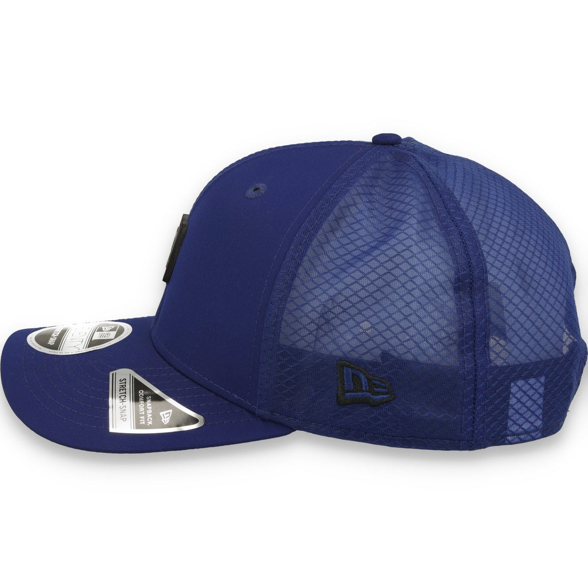 New Era Los Angeles Dodgers Micro Badge 9SEVENTY Stretch-Snap Hat product image 4, provided for visual reference and product